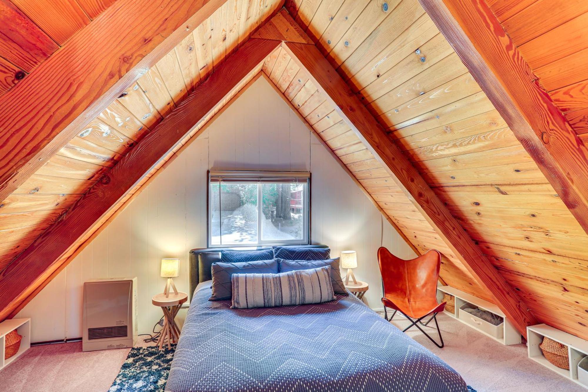 Вилла Big Bear Lake Cabin About 1 Mi To Snow Summitandbig Bear Экстерьер фото