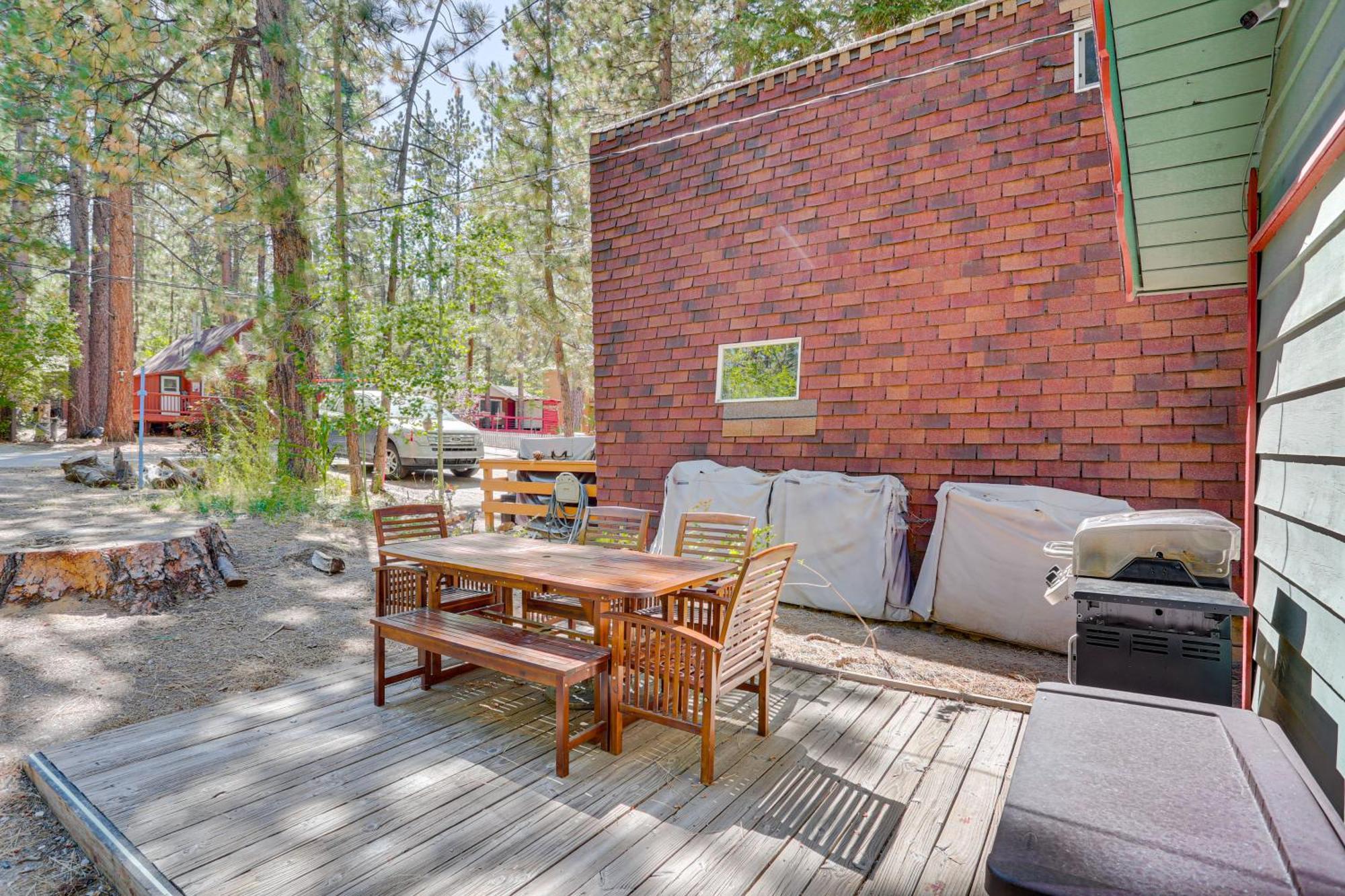 Вилла Big Bear Lake Cabin About 1 Mi To Snow Summitandbig Bear Экстерьер фото