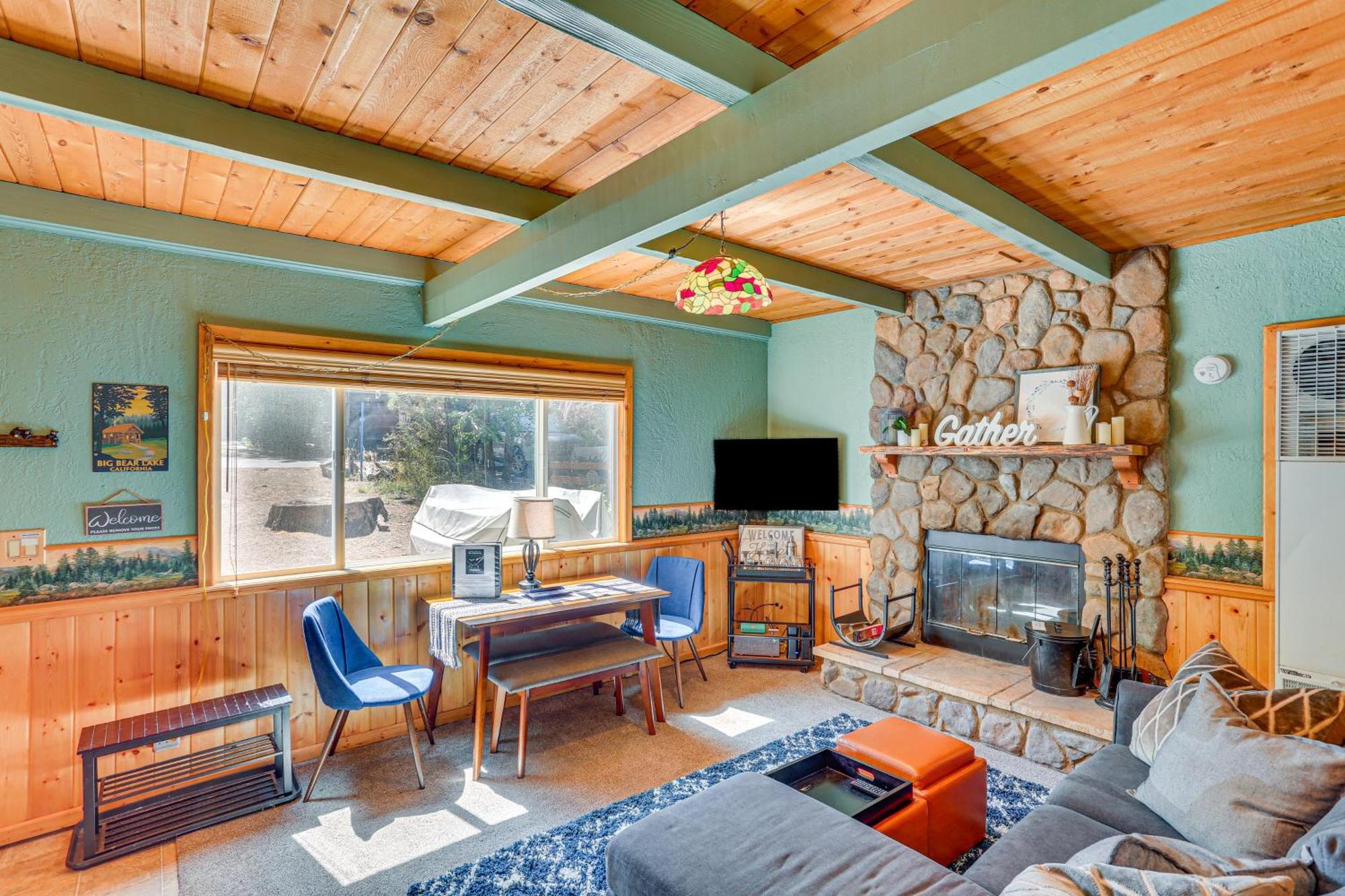 Вилла Big Bear Lake Cabin About 1 Mi To Snow Summitandbig Bear Экстерьер фото